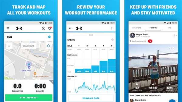 Map My Run - best running apps for android