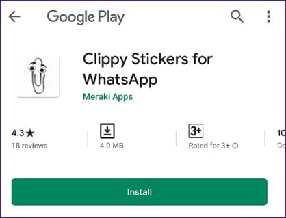 clippy stickers whatsapp stickers apps