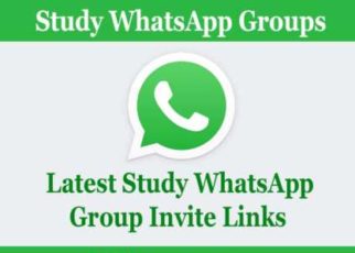 study whatsapp group links